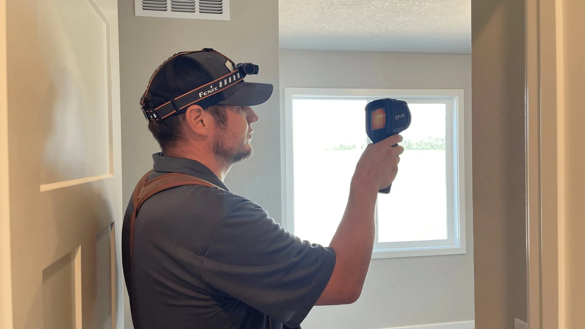 home inspection thermal imaging camera usage