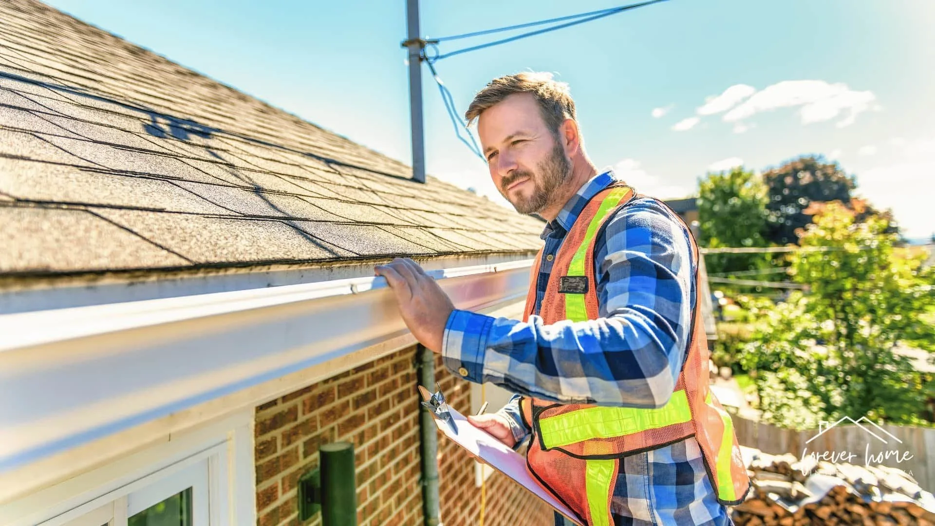 An Ankeny home inspector performs a non-invasive inspection.