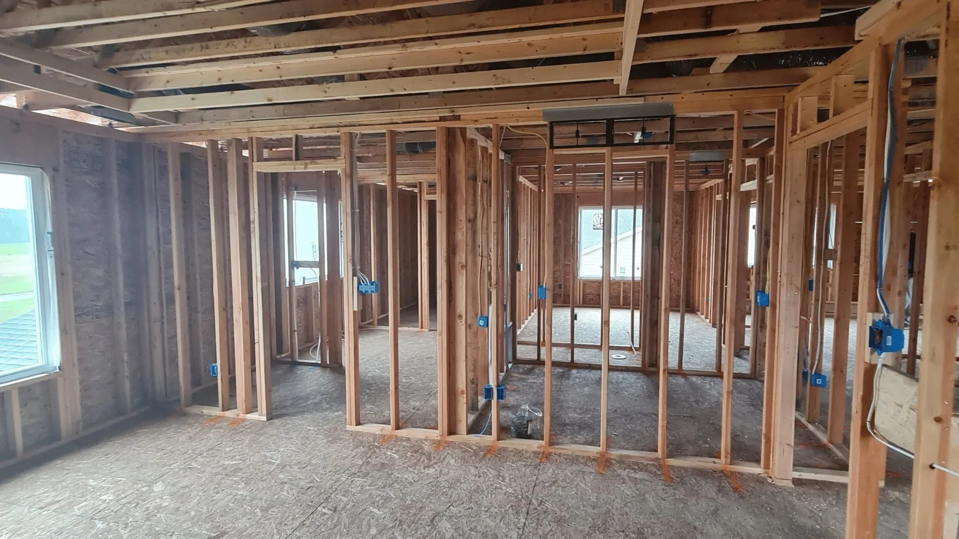 It is important to check before drywall is hung.