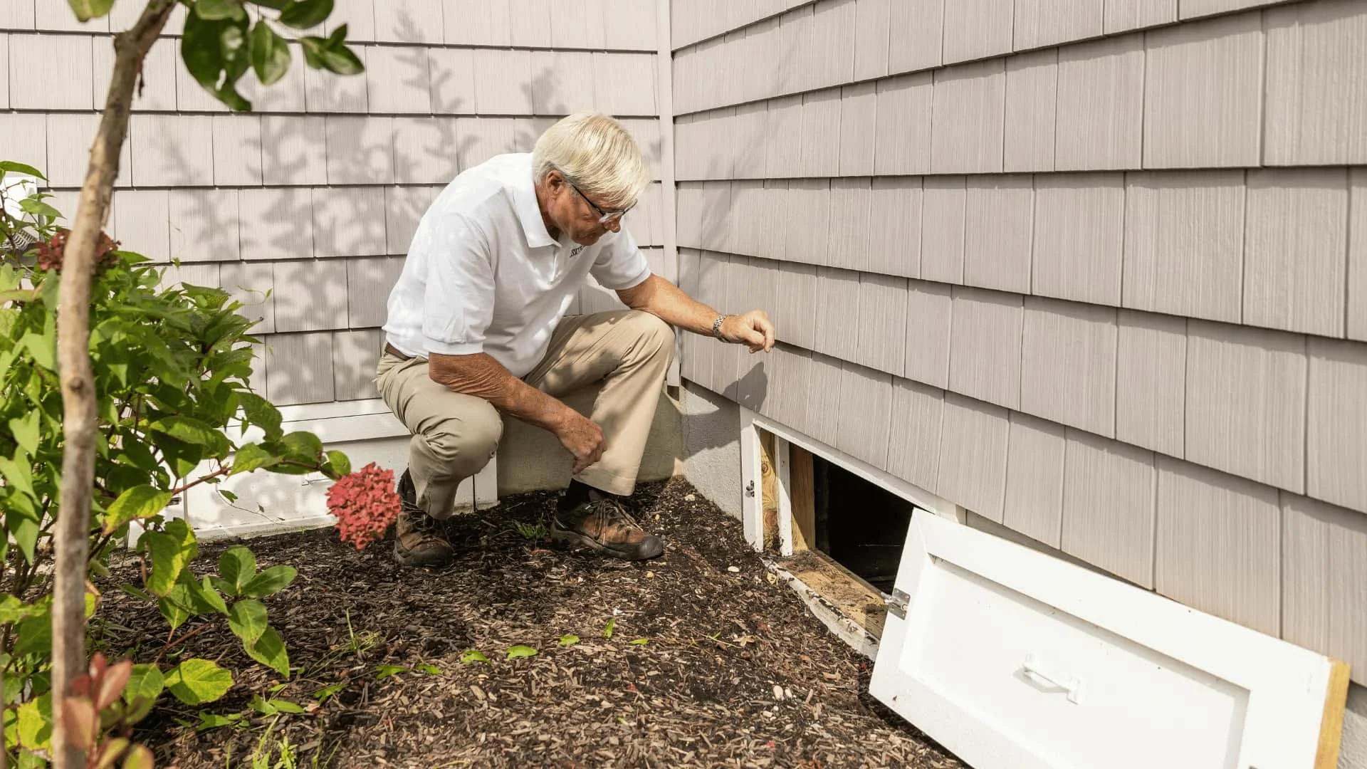 check the foundation and driveway during 1 year home warranty inspection des moines iowa