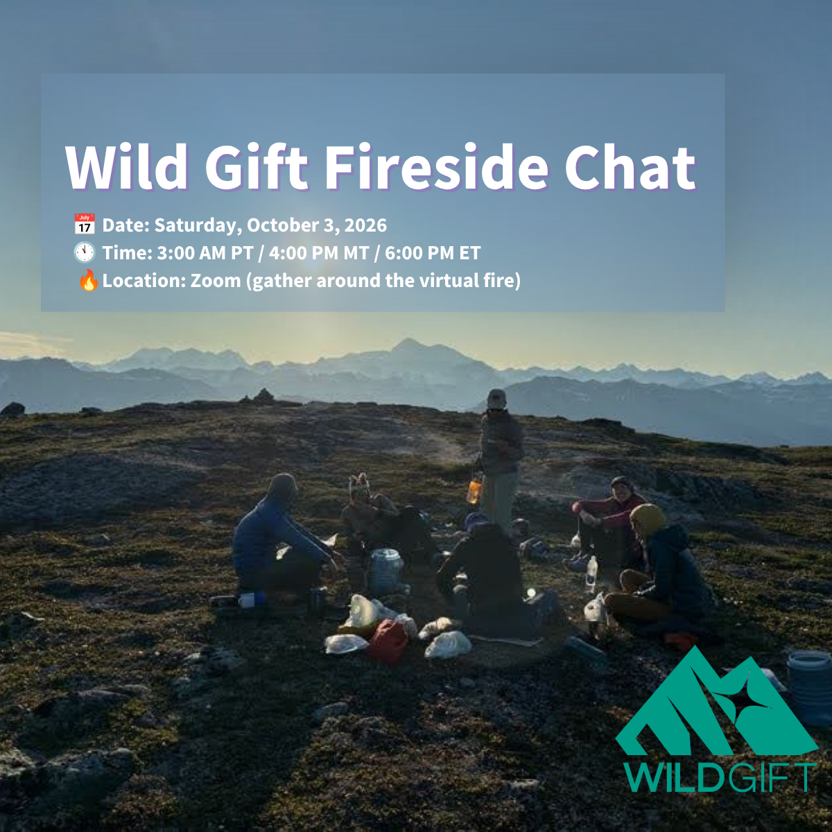 Wild Gift Fireside Chat (Virtual) 