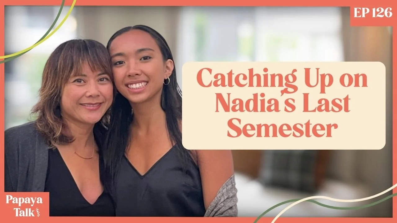 Catching Up on Nadia's Last Semester