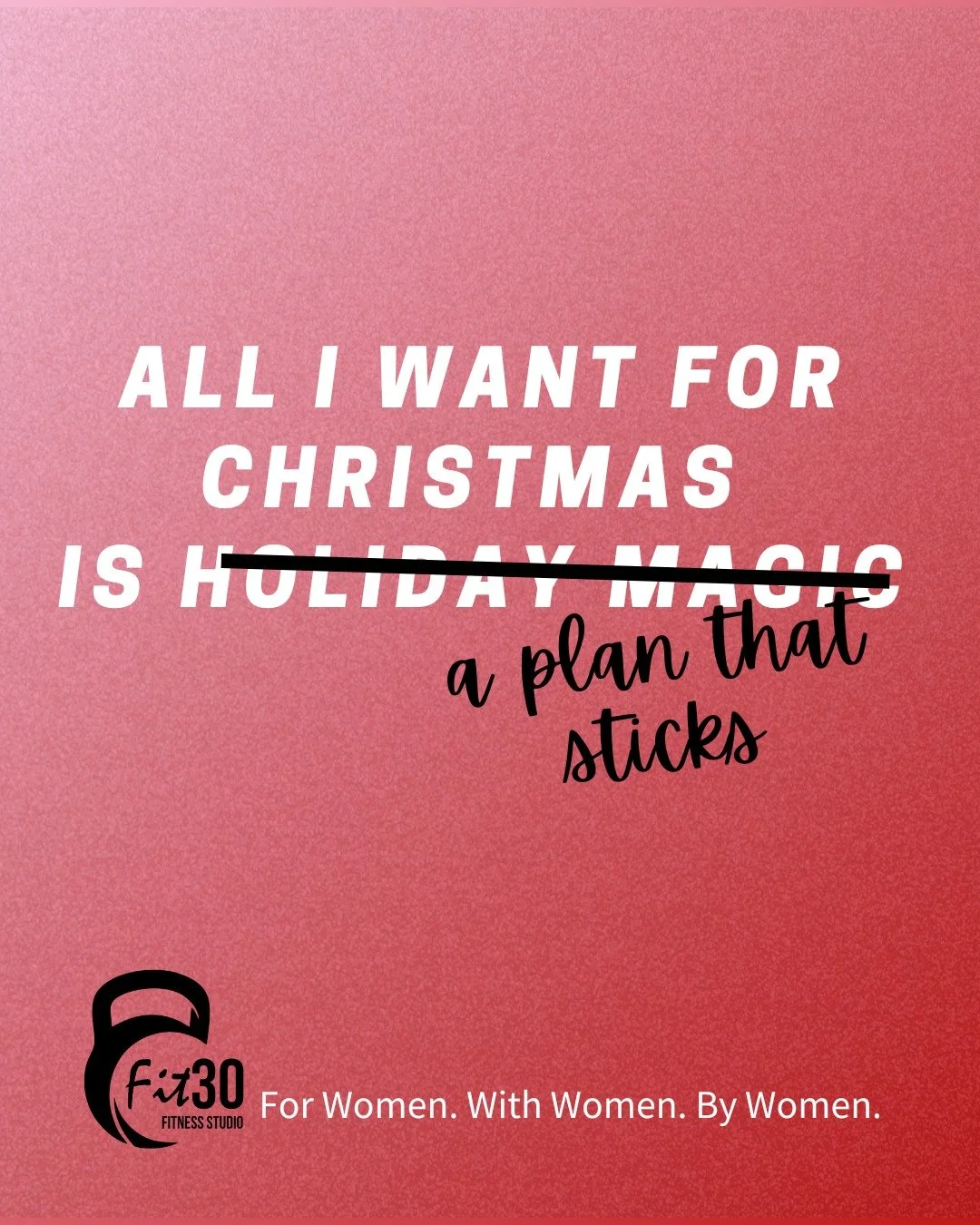 From our Fit30 family to yours 🤍

As we slow down and spend time with the people who matter most, we just want to say thank you &mdash; for showing up this year, for choosing yourself, and for being part of this community.

This season isn&rsquo;t a