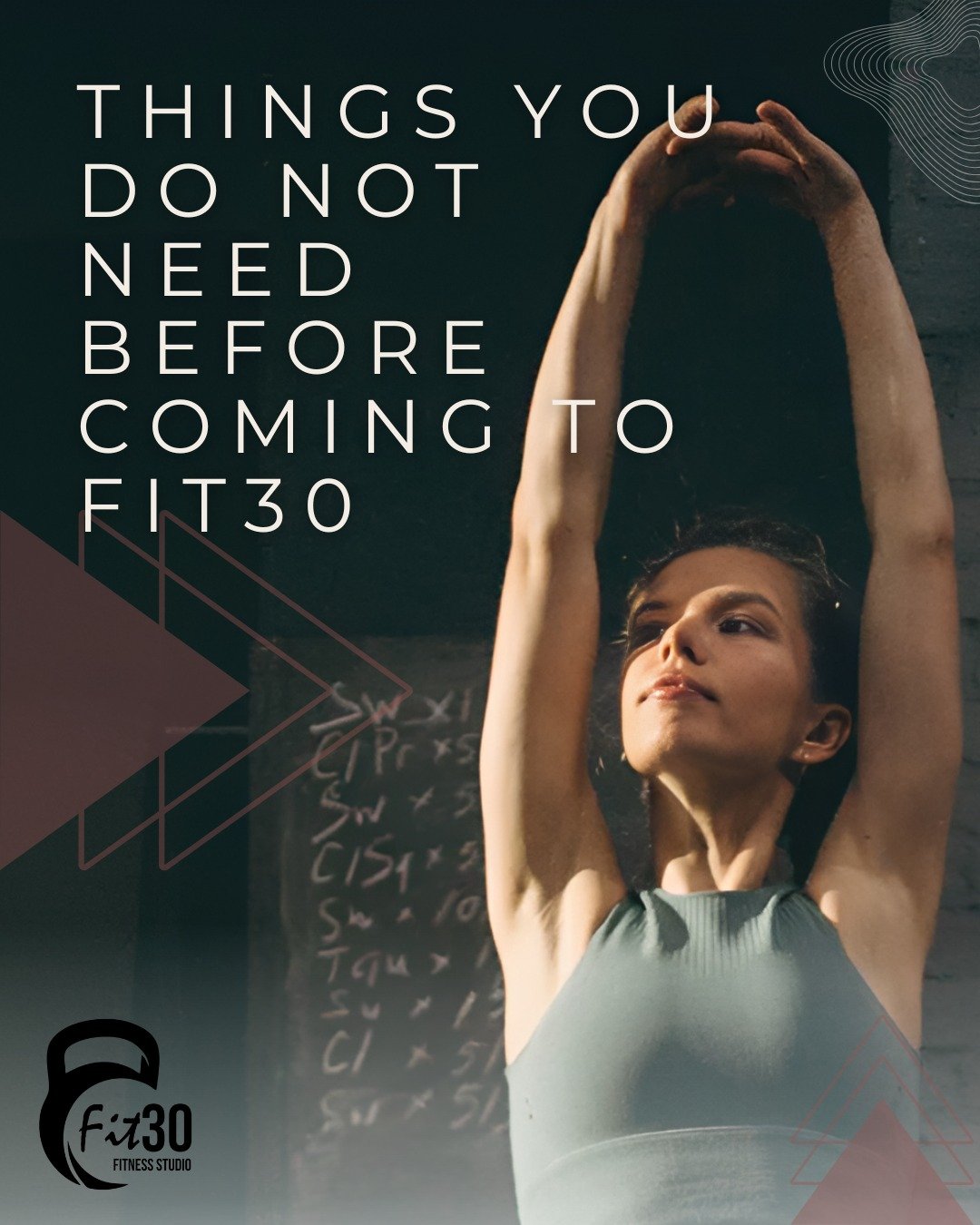 Green Flag February FAQ ✅
 
Things you do NOT need before coming to Fit30:
❌ to &ldquo;get in shape first&rdquo;
❌ to know what you&rsquo;re doing
❌ to be able to do everything perfectly
❌ to be confident on day one
💚You just need a willingness to s