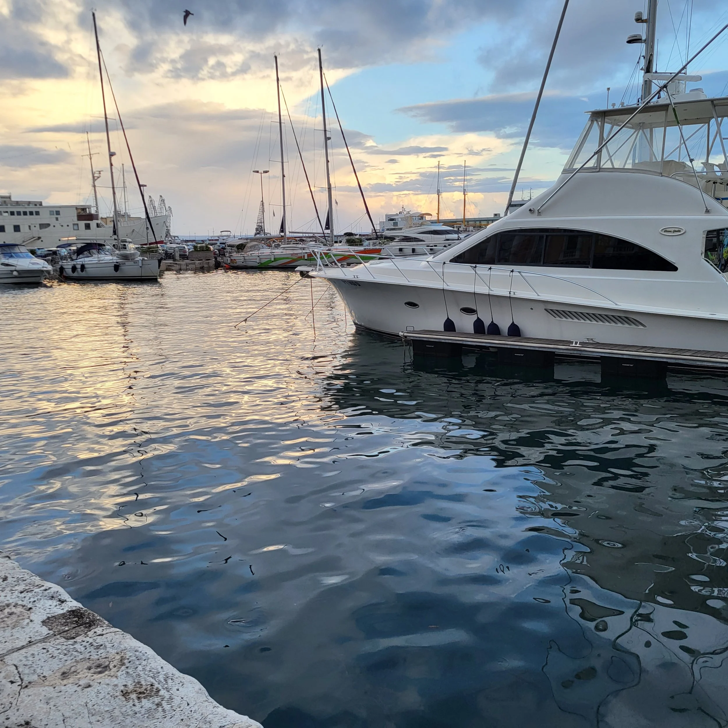 Boats in a Croatian Marina