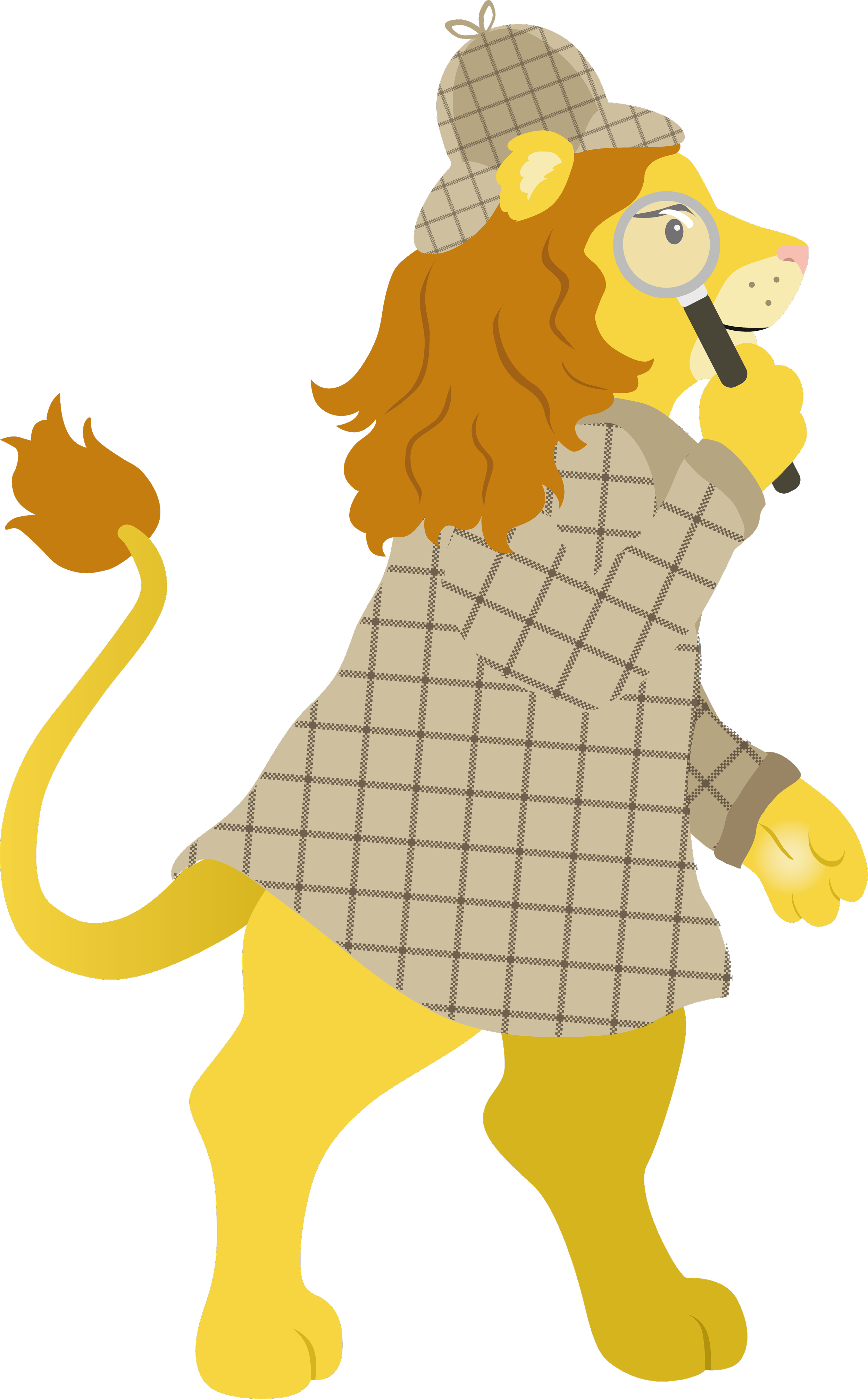 Vector illustration of 'Purrlock Holmes' character for Portsmouth Distillery (2026)