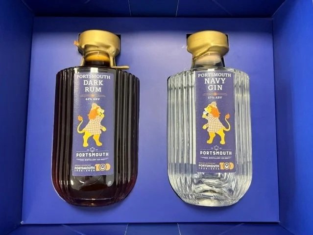 Portsmouth 100 Gin and Rum Gift Set