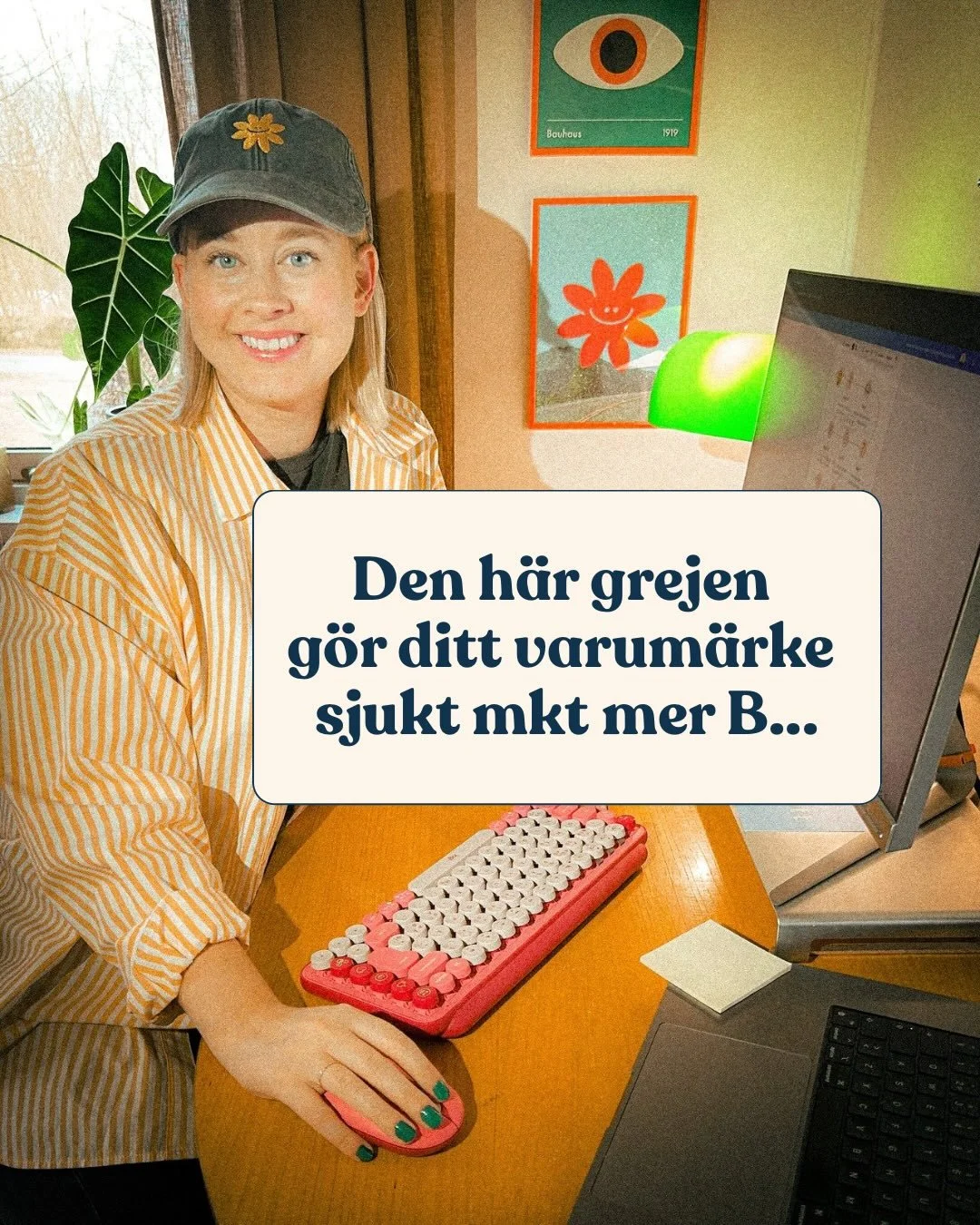 Se sj&auml;lv 👀 Mindre tweaks, mer feeeeling. Just as i like it. &Auml;ven om stockphotos inte &auml;r min go-to. Men jag tror du fattar po&auml;ngen 👉

N&auml;r du redan har ett etablerat varum&auml;rke och erbjudanden som s&auml;ljer beh&ouml;ver