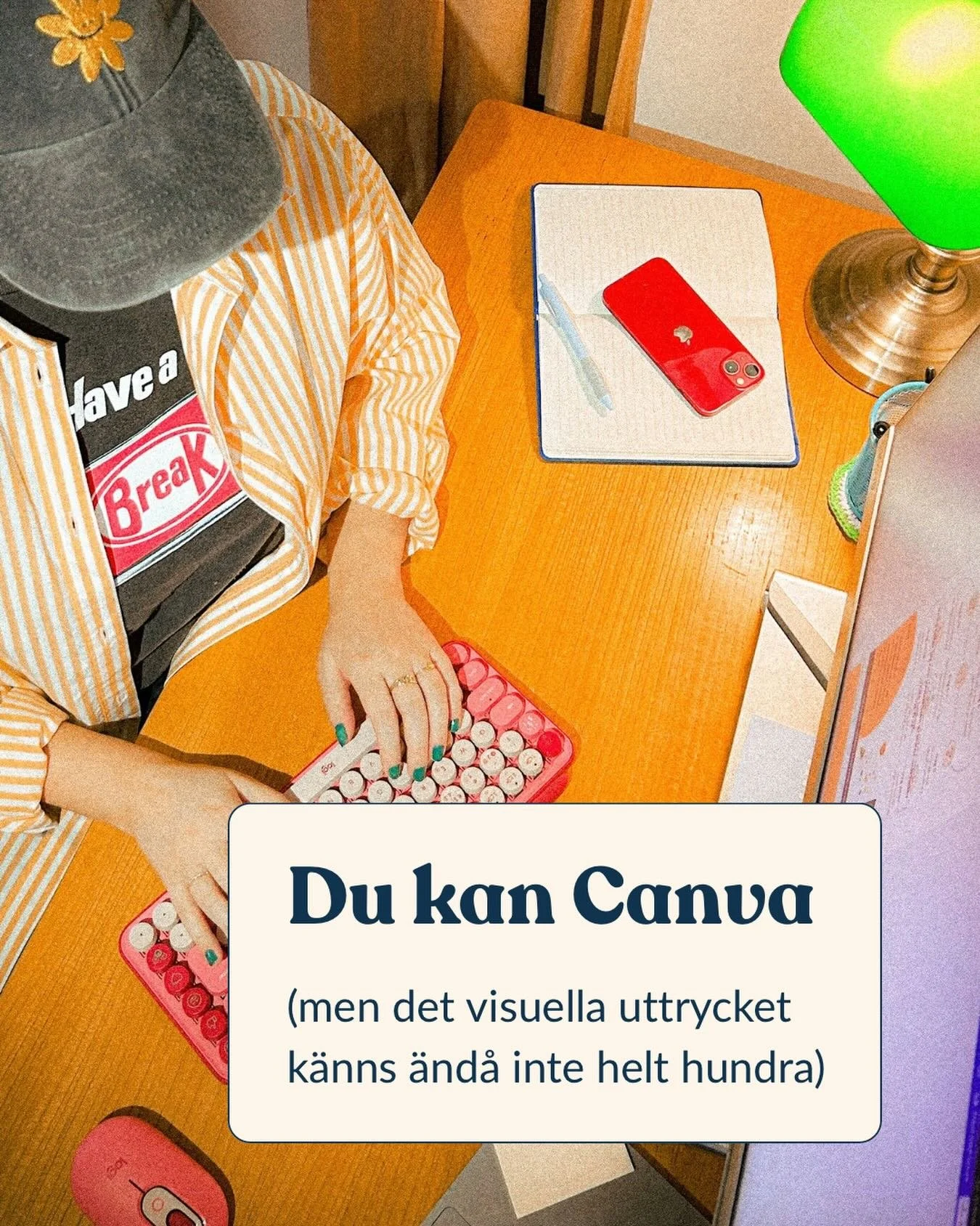 Du vet vad du gillar f&ouml;r f&auml;rger och vibe, men den d&auml;r sista touchen som f&aring;r dig att k&auml;nna &ldquo;WOW&rdquo; n&auml;r du ser din egen layout f&aring;r du inte riktigt till.

S&aring; du &auml;ndrar. Byter f&auml;rger. Testar 