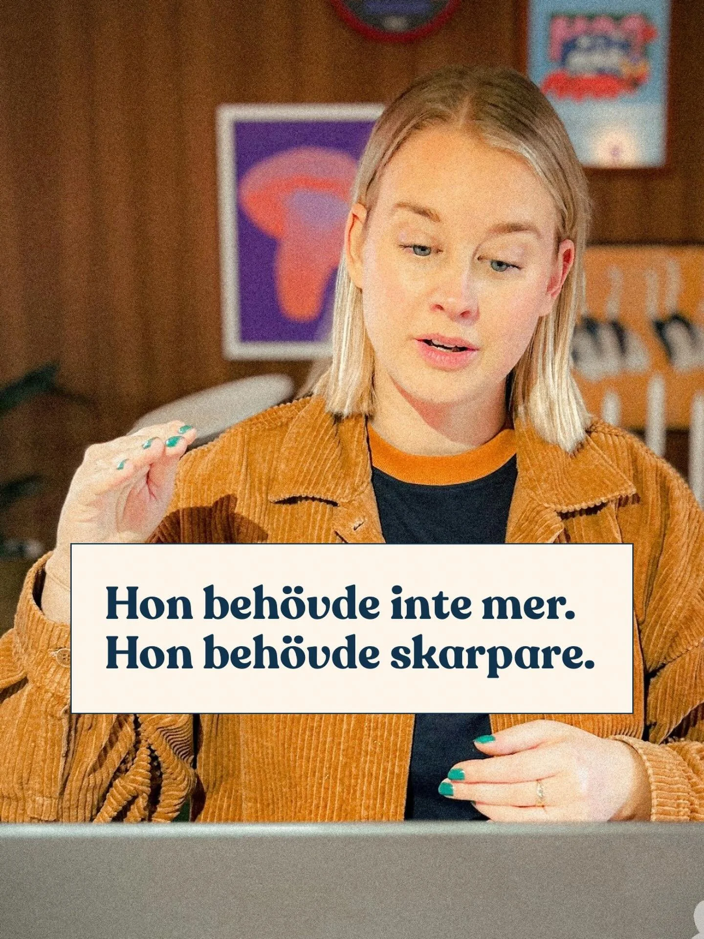 Innan vi drog ig&aring;ng refreshen av hennes varum&auml;rke hade Gabbi drivit @varkfri i fyra &aring;r. Hon hade skapat flera kurser genom &aring;ren d&auml;r deltagarna har f&aring;tt grymma resultat.

Men uttrycket hade halkat efter. K&auml;ndes s