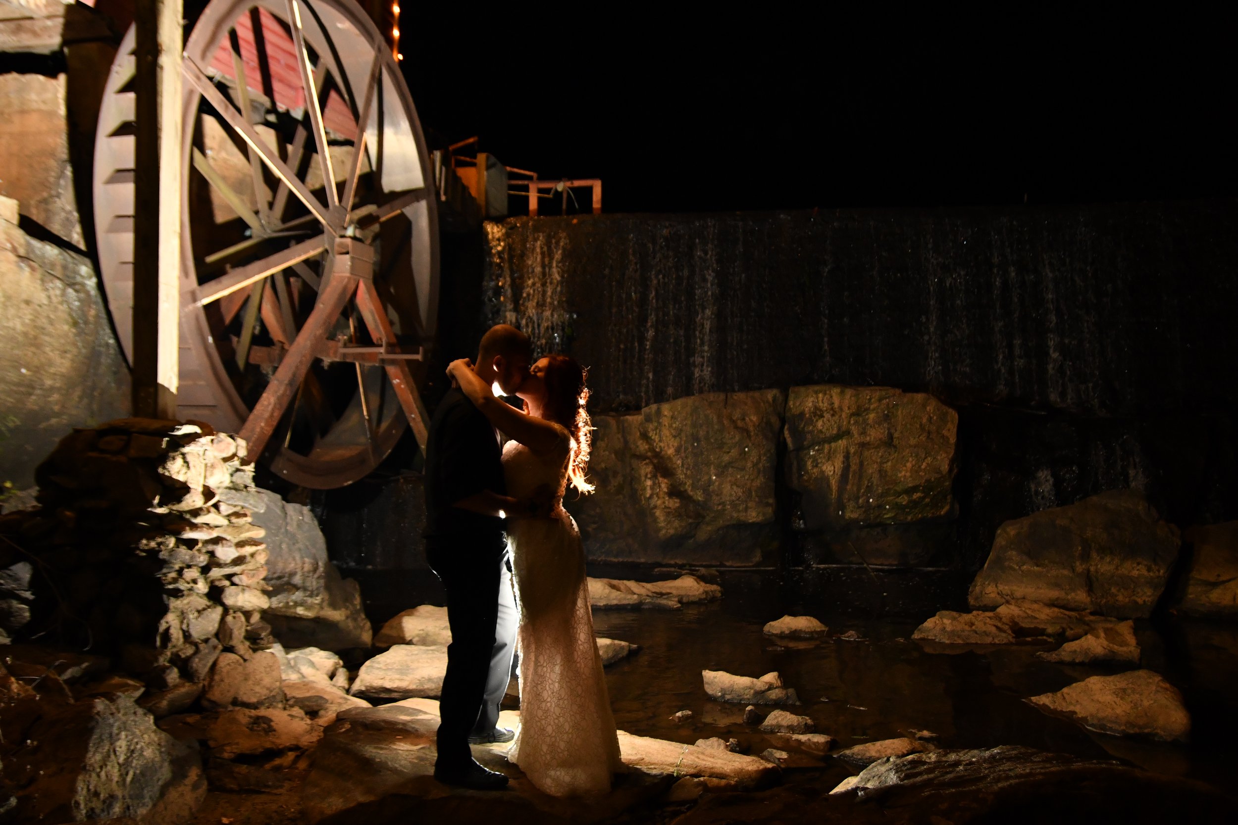 Creekside wedding venue