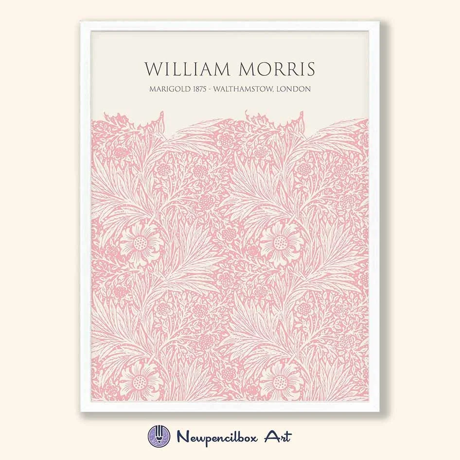 Detail of a William Morris design.