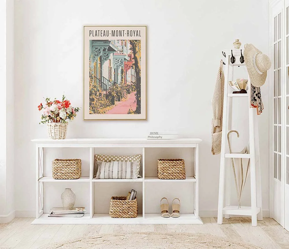 Montreal Art Print | Plateau-Mont-Royal Poster