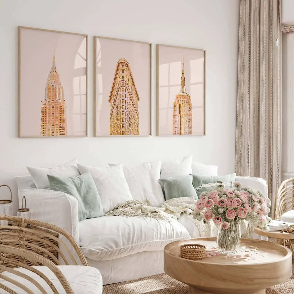 New York Wall Art | Set of 3 New York Prints