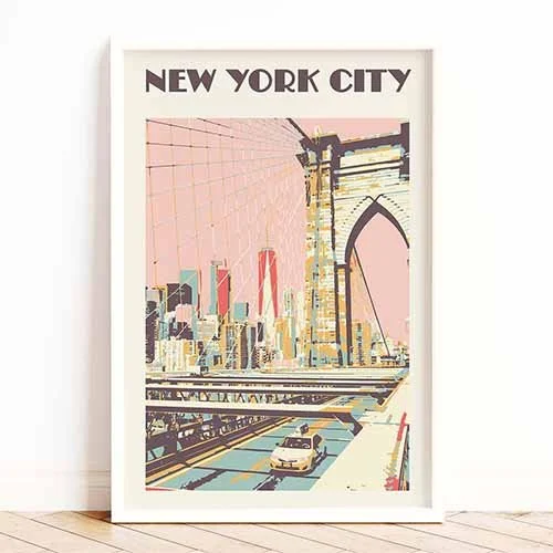 A New York City poster.