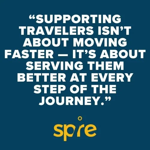 How the Spire App Supports Travelers Before, During, and After an Assignment