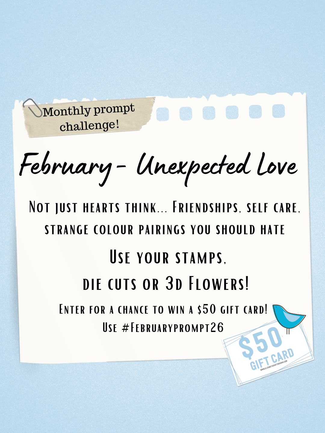 February’s Prompt Challenge 