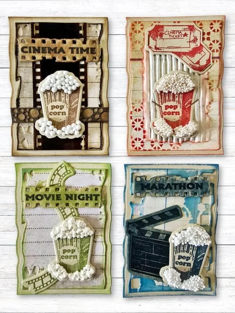 Create Easy ATCs, PLUS 4 ways to create Popcorn!