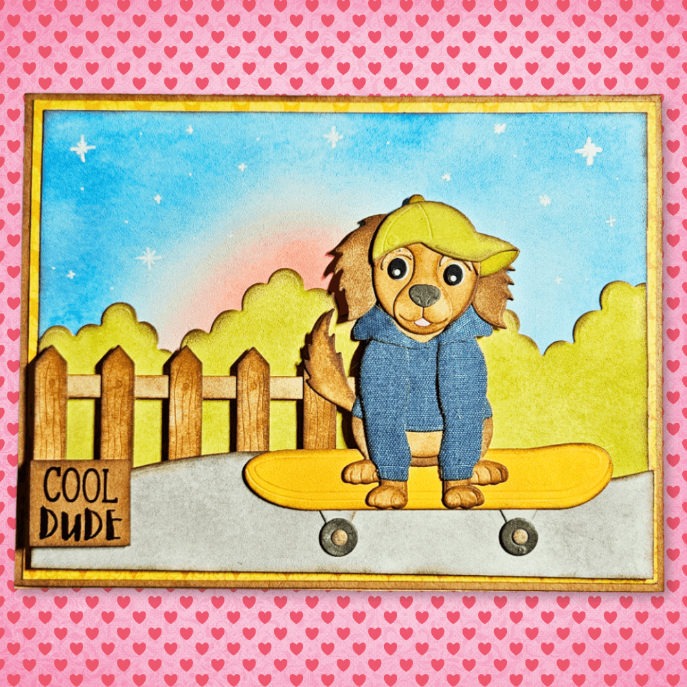 Easy Steps to Make Cute Cards with Inked Backgrounds