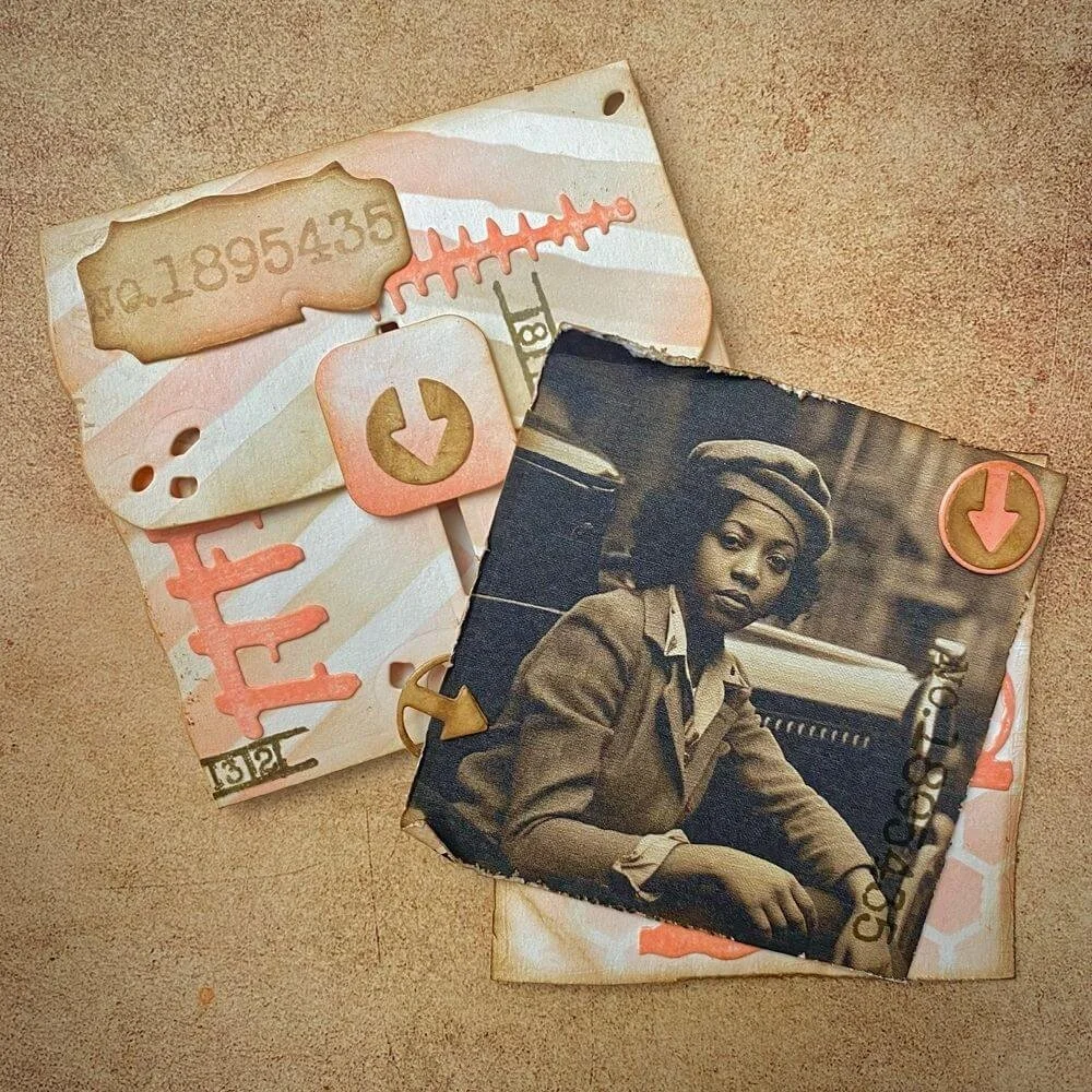 How to Make an Ephemera Pocket with a Hidden Message