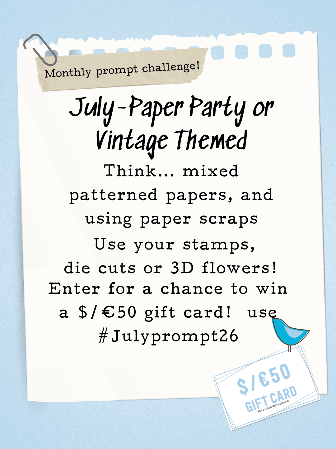 July Prompt Challenge 