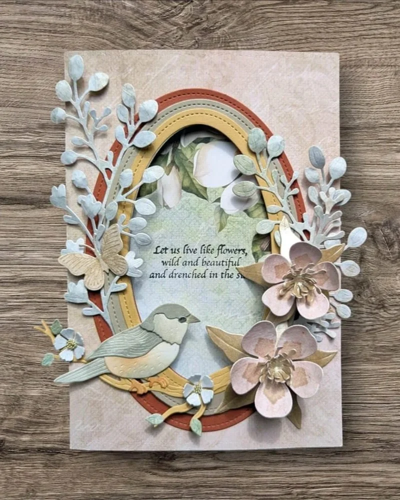 How to Make an Oval Aperture Card