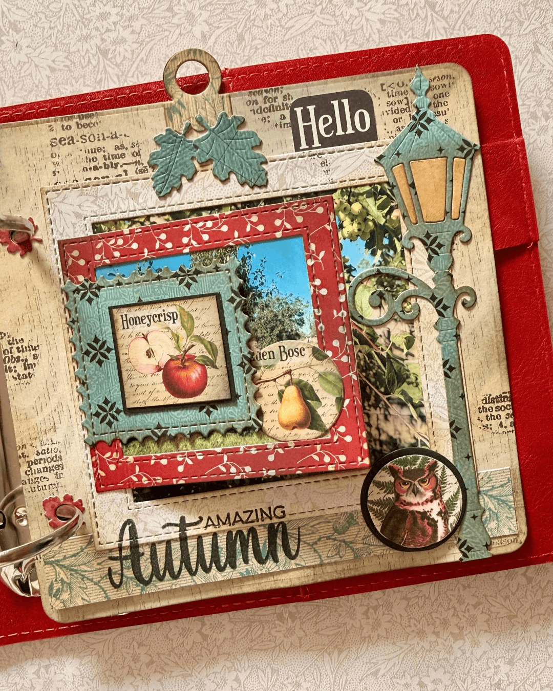Interactive Frame Page for Memory Keeping