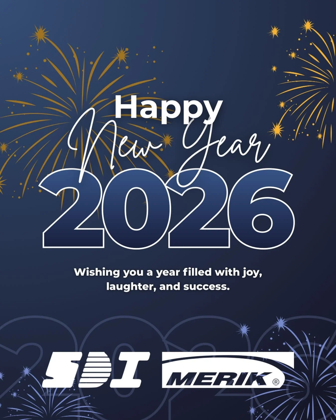 🎉 Happy New Year! Wishing you a year that&rsquo;s bigger and brighter. Thanks for an amazing 2025, cheers to a fantastic 2026!