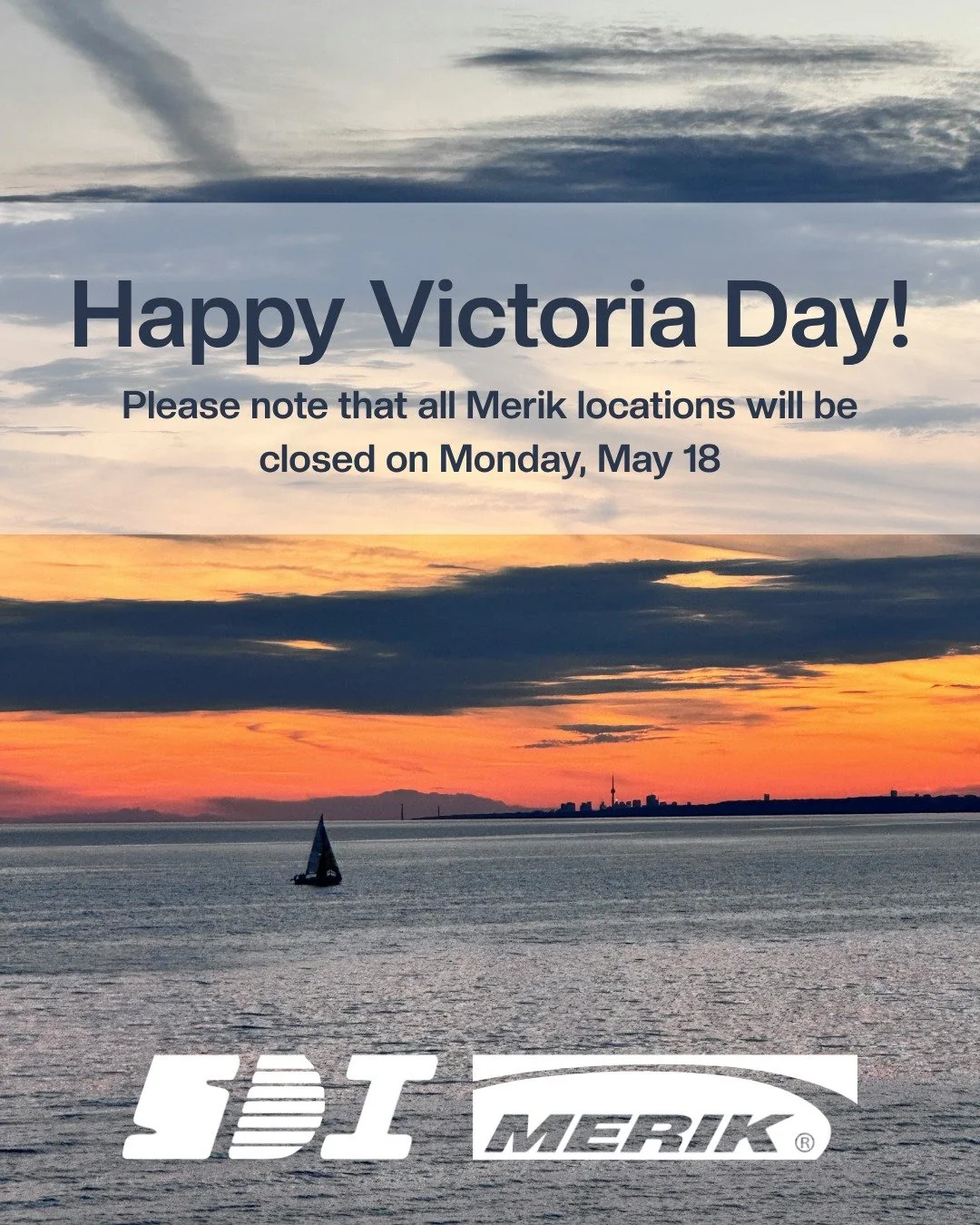 🎆We hope you have a relaxing and fun long weekend! 

Our offices will be closed on Monday, May 18 and will open again on Tuesday at 8am