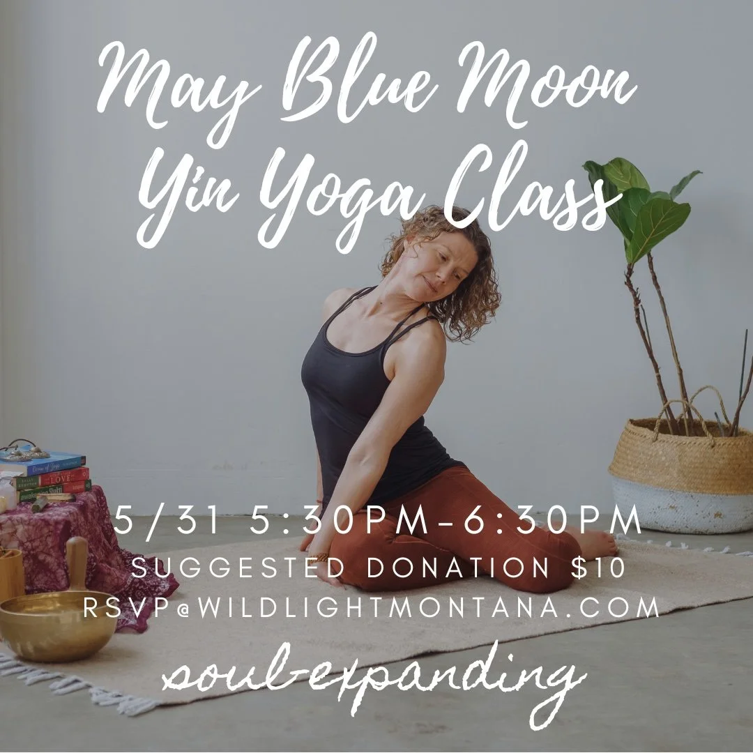 May Blue Moon Yin Yoga 