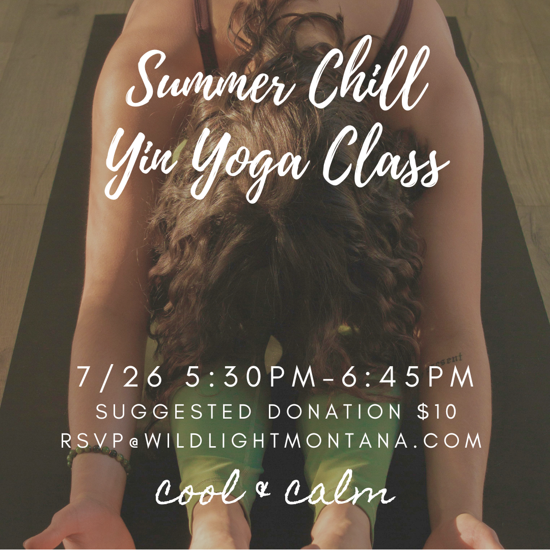 Summer Chill Yin Yoga with Kate Towell