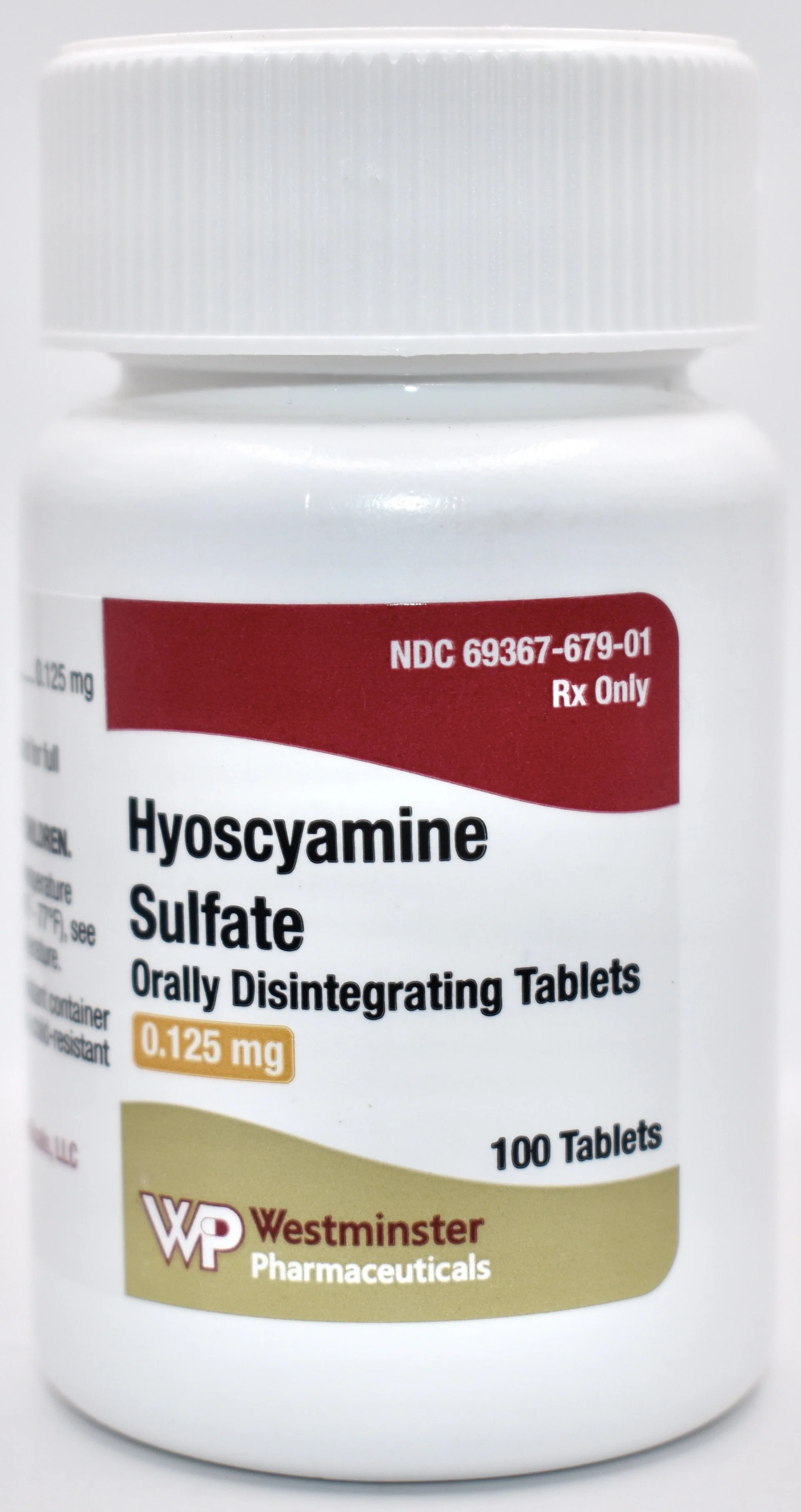 Hyoscyamine Sulfate Orally Disintegrating Tablets