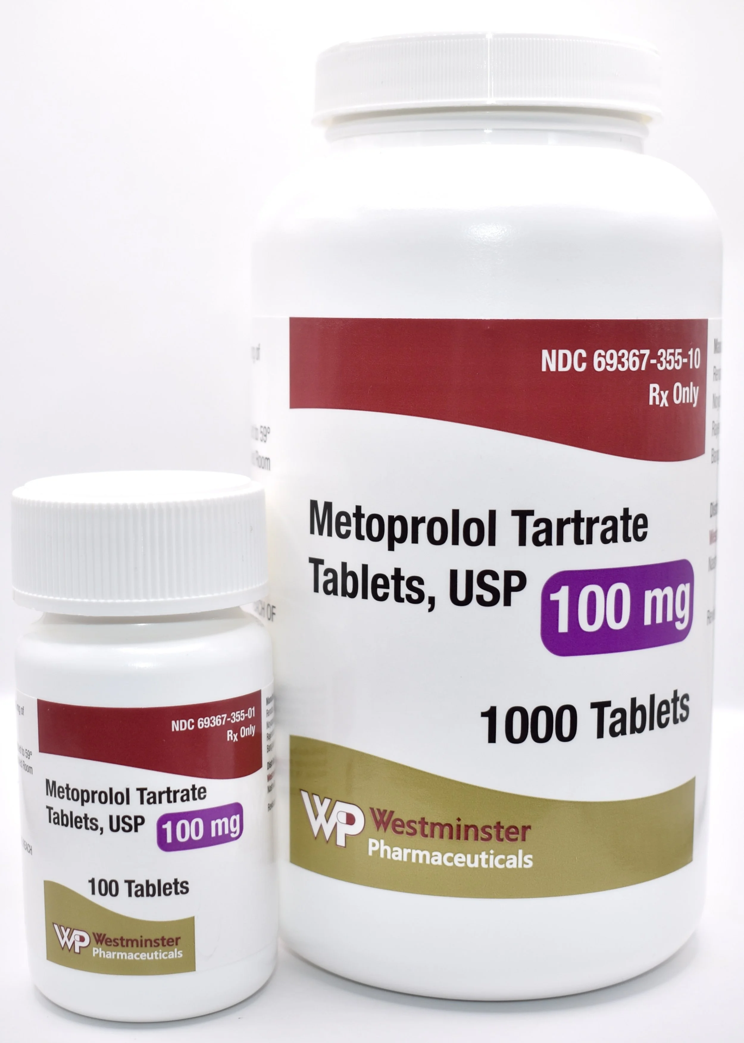 69367-355-01_10 Metoprolol Tartrate Tablets, USP Bottles.JPG
