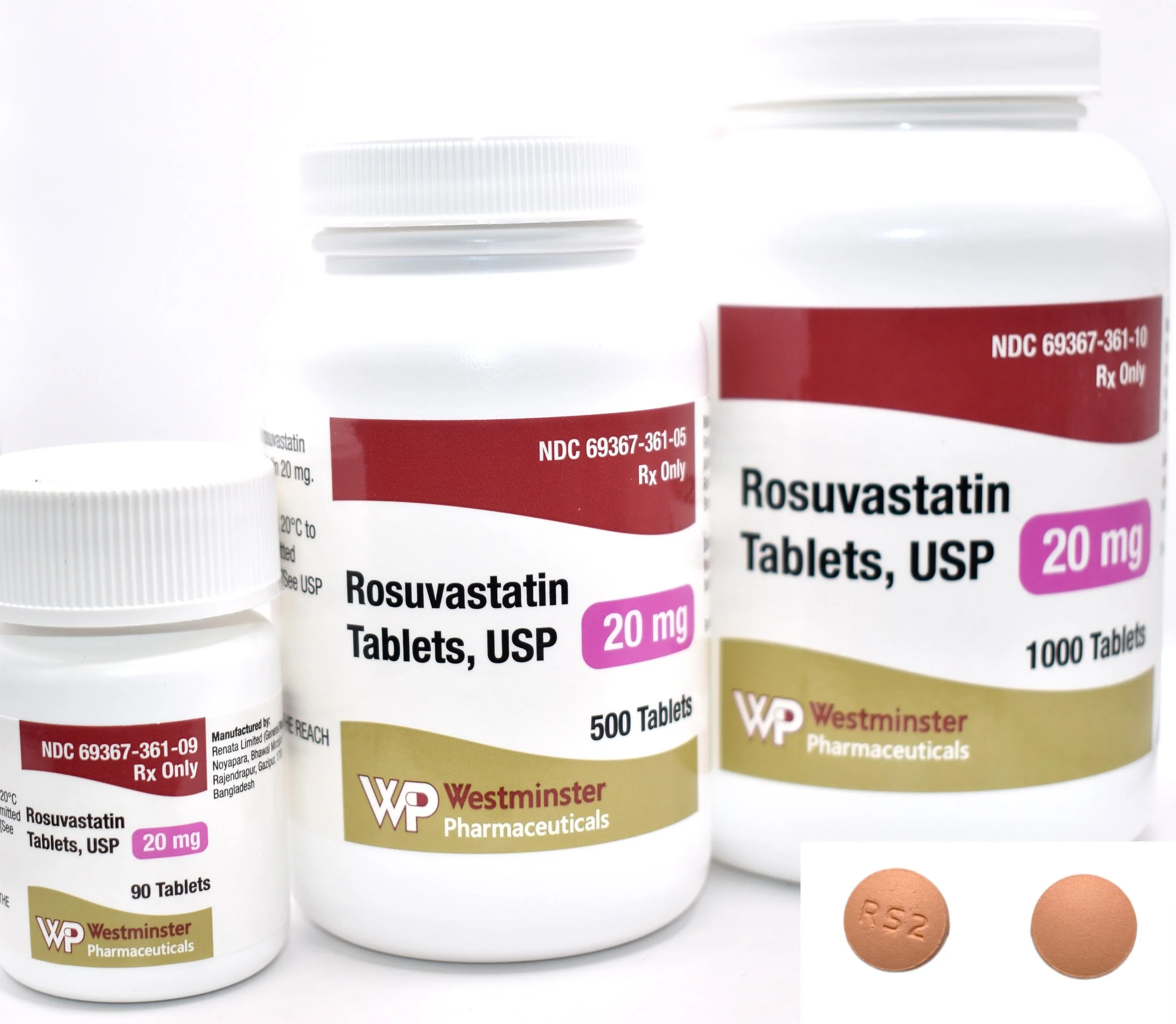 Rosuvastatin Tablets USP WPRX