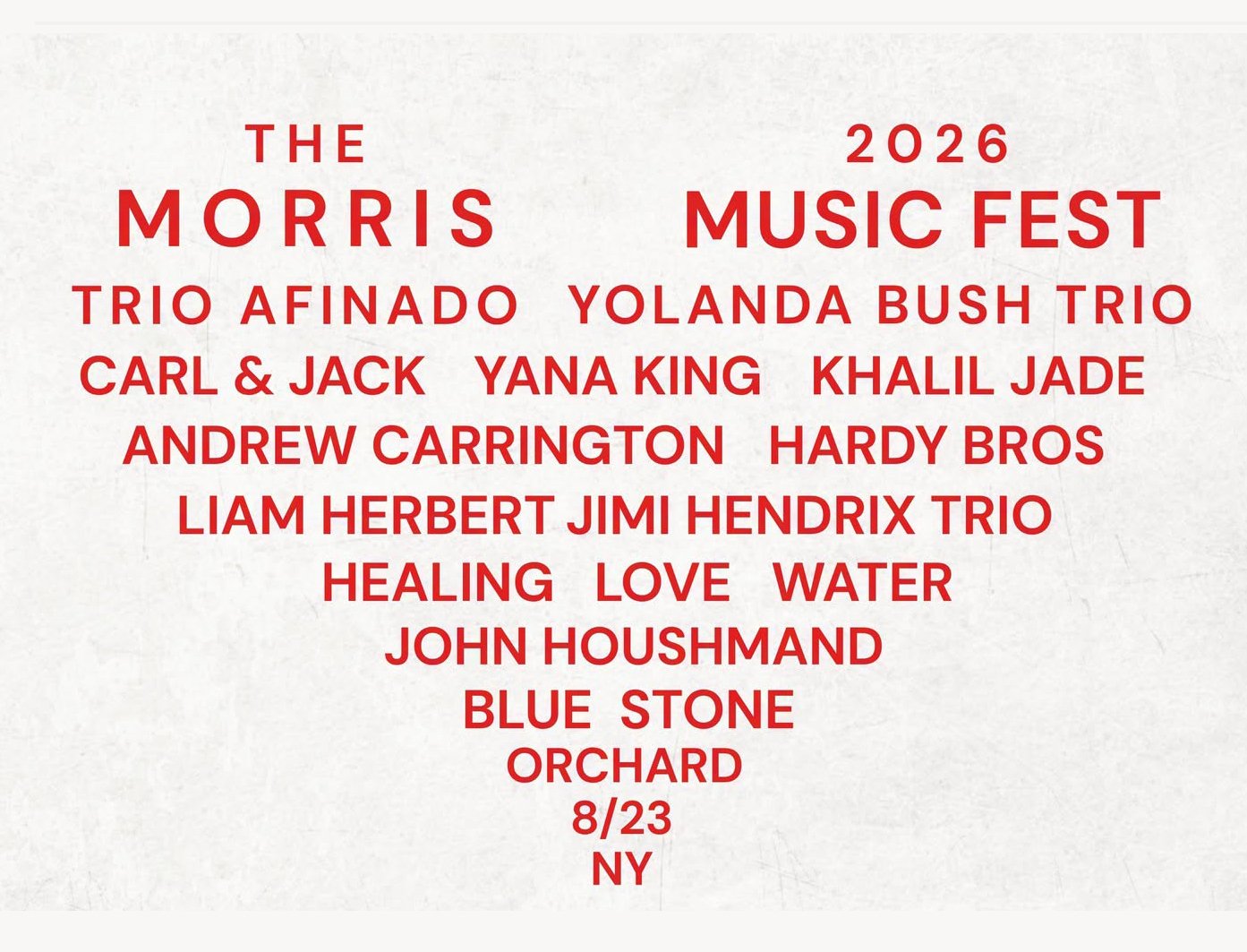 Morris Music Festival