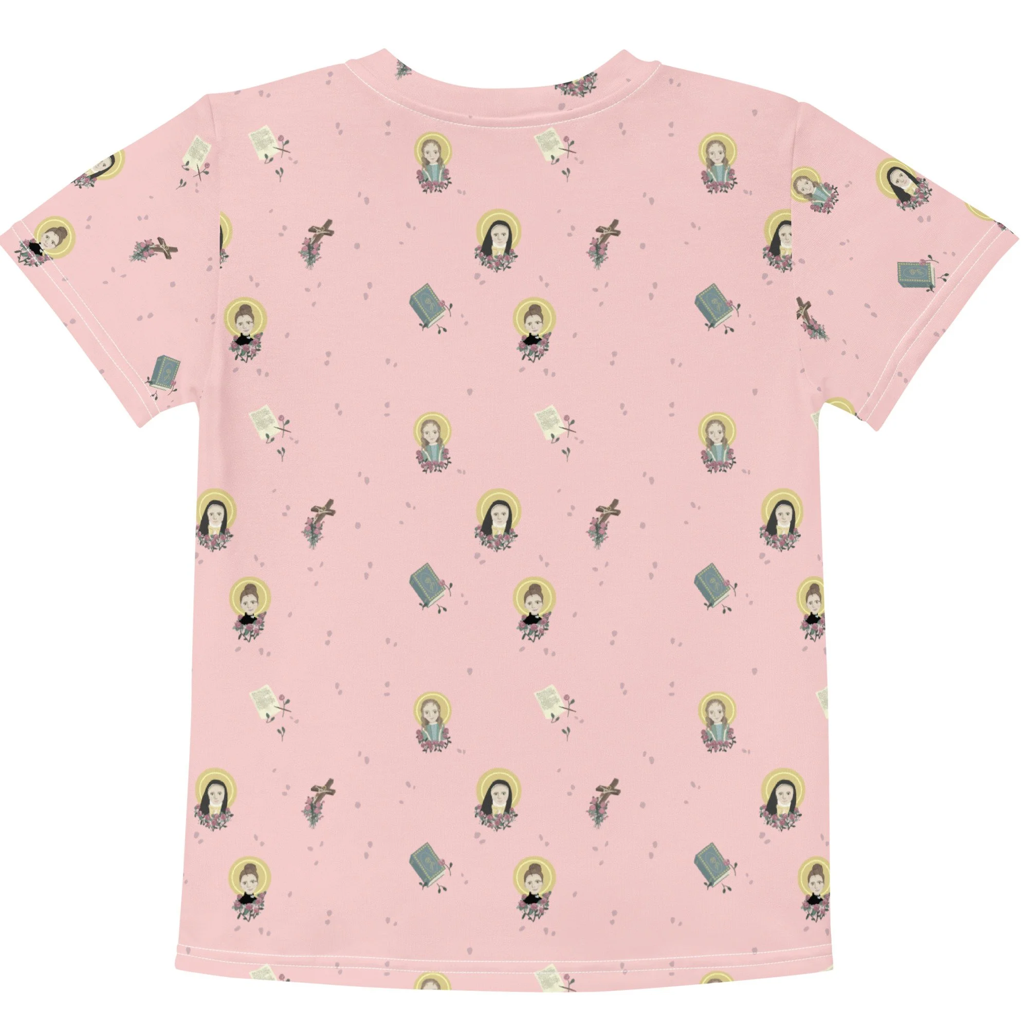 The Little Flower Girls’ Cotton T-Shirt