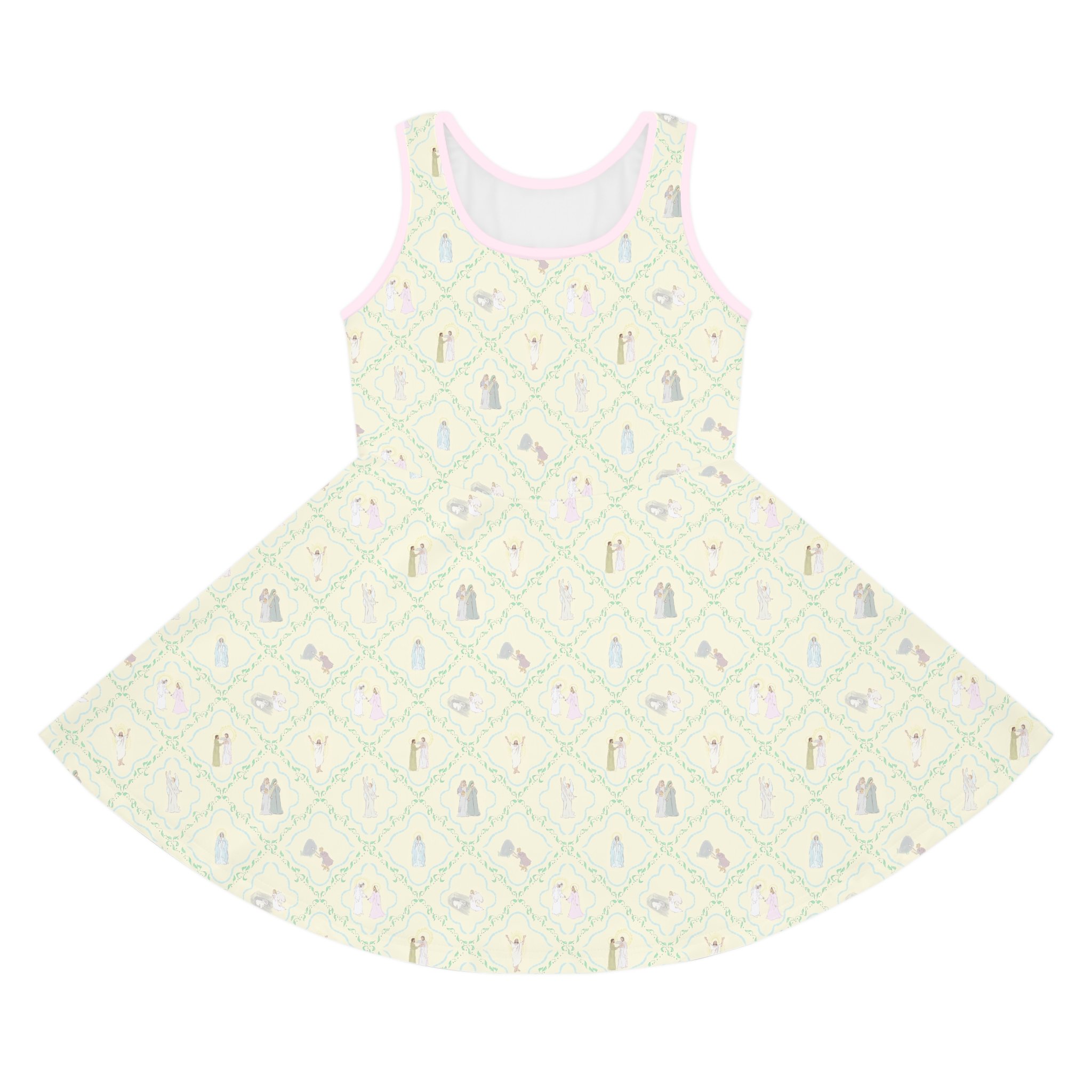 "Ad Orientem" Girls' Layering Dress