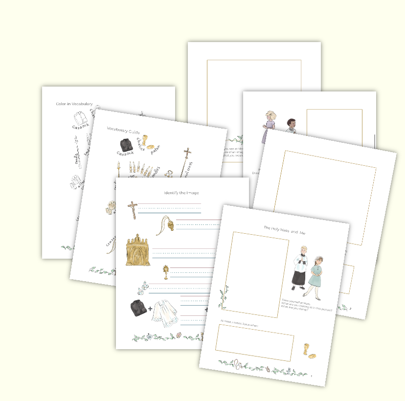 The Holy Mass and Me Activity Packet