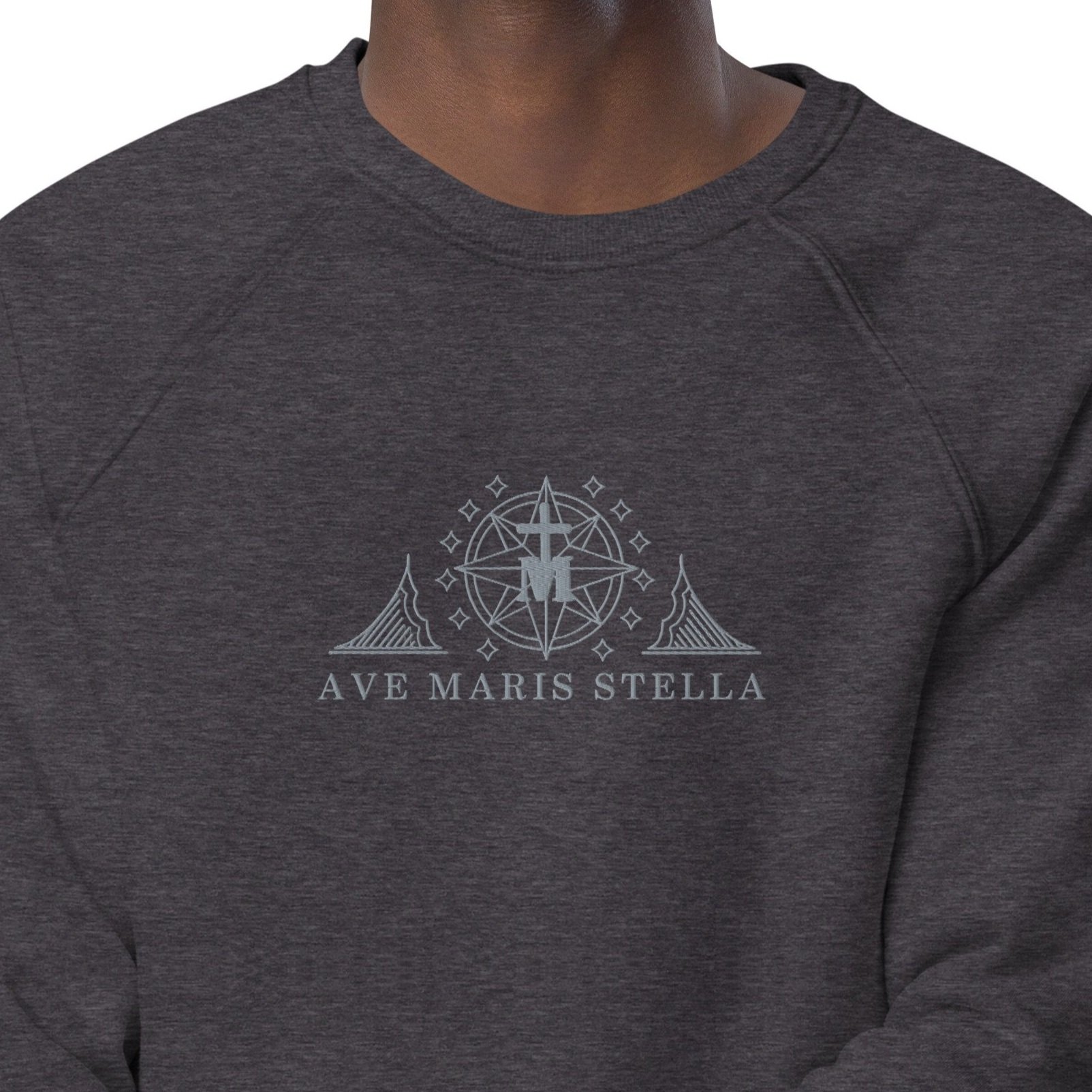 unisex-organic-raglan-sweatshirt-charcoal-melange-zoomed-in-2-66bb7acb98a96.jpg