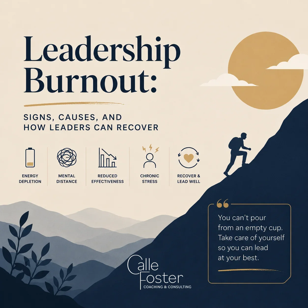 Leadership Burnout: Signs, Causes, and How Leaders Can Recover