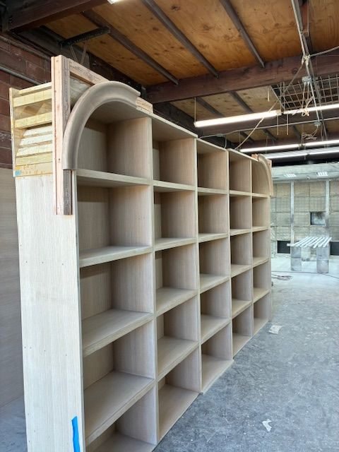 A behind-the-scenes look! This is the alcove millwork before it ever left the shop. All of the shaping, sanding, and detailing happens here first so installation goes flawlessly on site. Stay tuned for the final installed version!
.
.
.
#Millwork #Cu