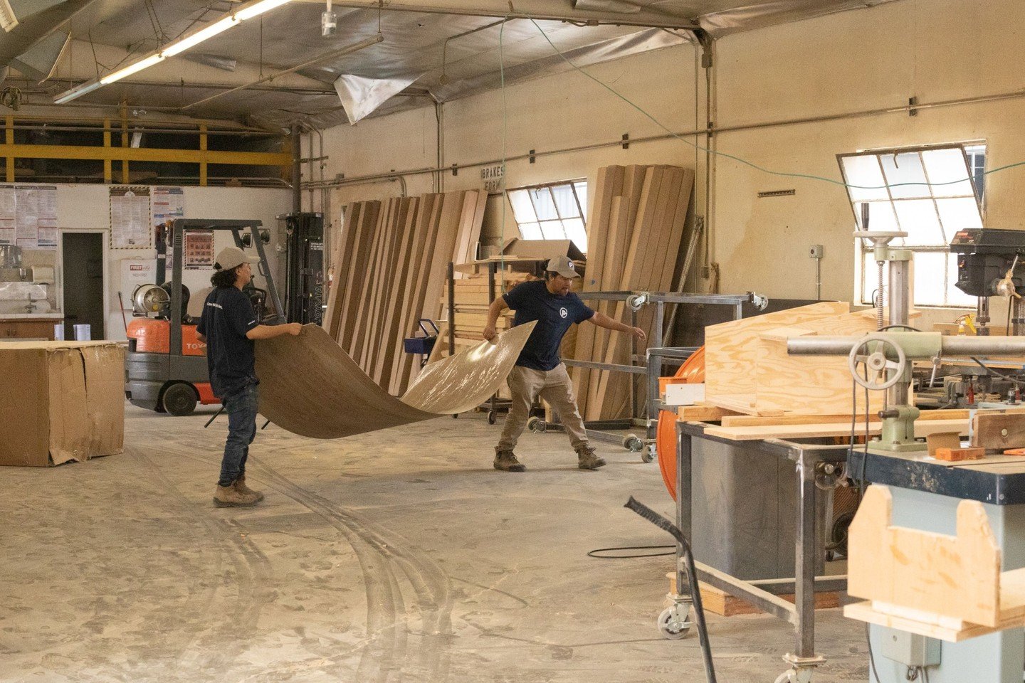 A quick look at the hands-on work that makes every project happen. Proud of this crew and the skill they bring every day. 
.
.
.
 #millwork #fabrication #carpentry #custombuild #constructionlife #madeintheshop #qualitycraftsmanship