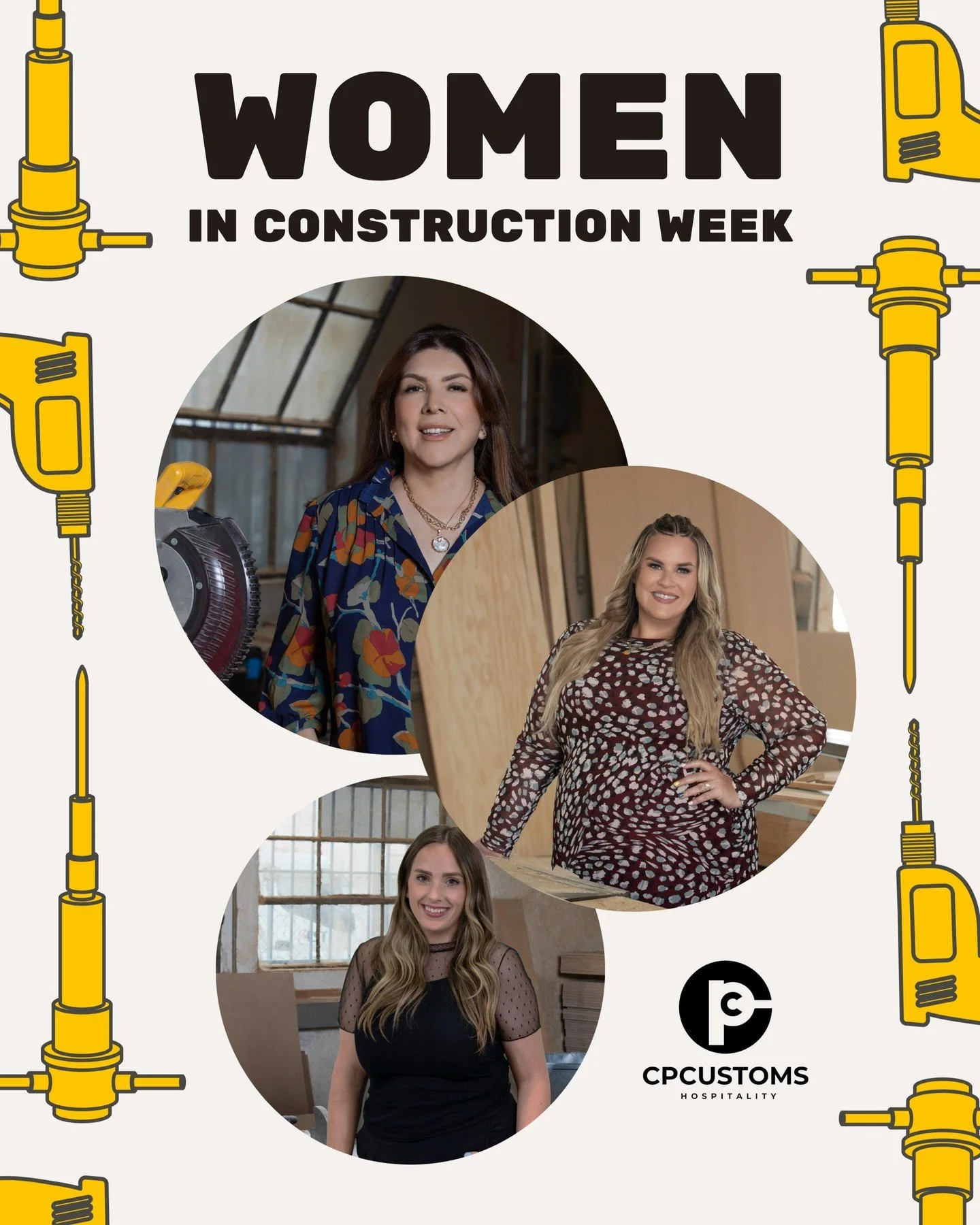 In honor of Women in Construction Week, we&rsquo;re recognizing the women whose work helps bring hospitality spaces to life.

Thank you to the women shaping the future of construction and millwork.
.
.
.
#WomenInConstructionWeek #WomenInConstruction 