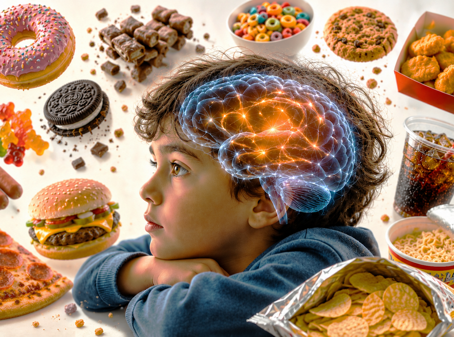 Effects of ultraprocessed food on brain and chronic disease development