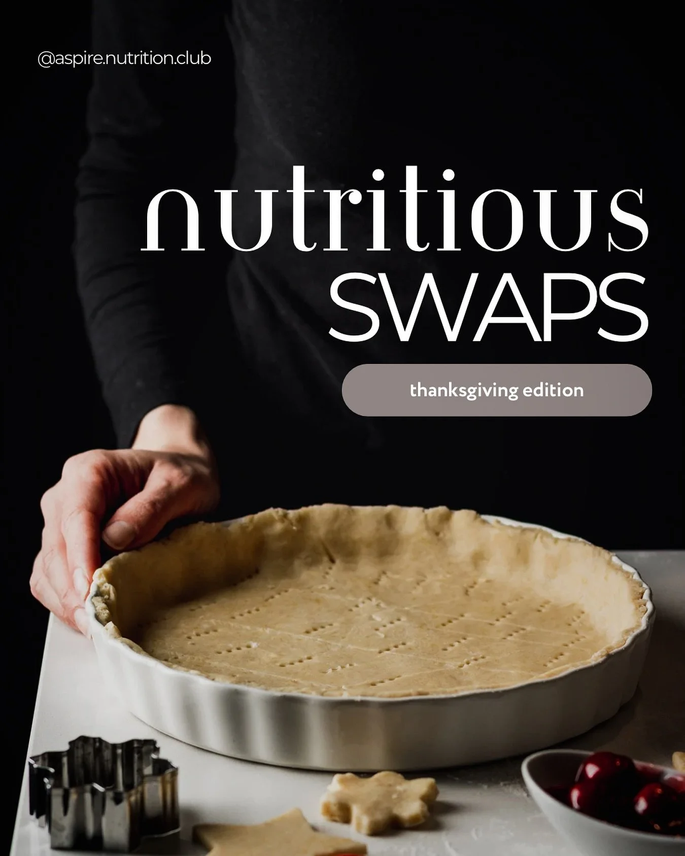 🍂🦃 small swap ideas for enhanced nutrition this Thanksgiving long weekend:

🧀 appetizers
&bull; buttery white rolls &rarr; whole-wheat dinner rolls or sourdough slices
&bull; cheese plate &rarr; more of a balanced comb board of fruit, nuts, cracke