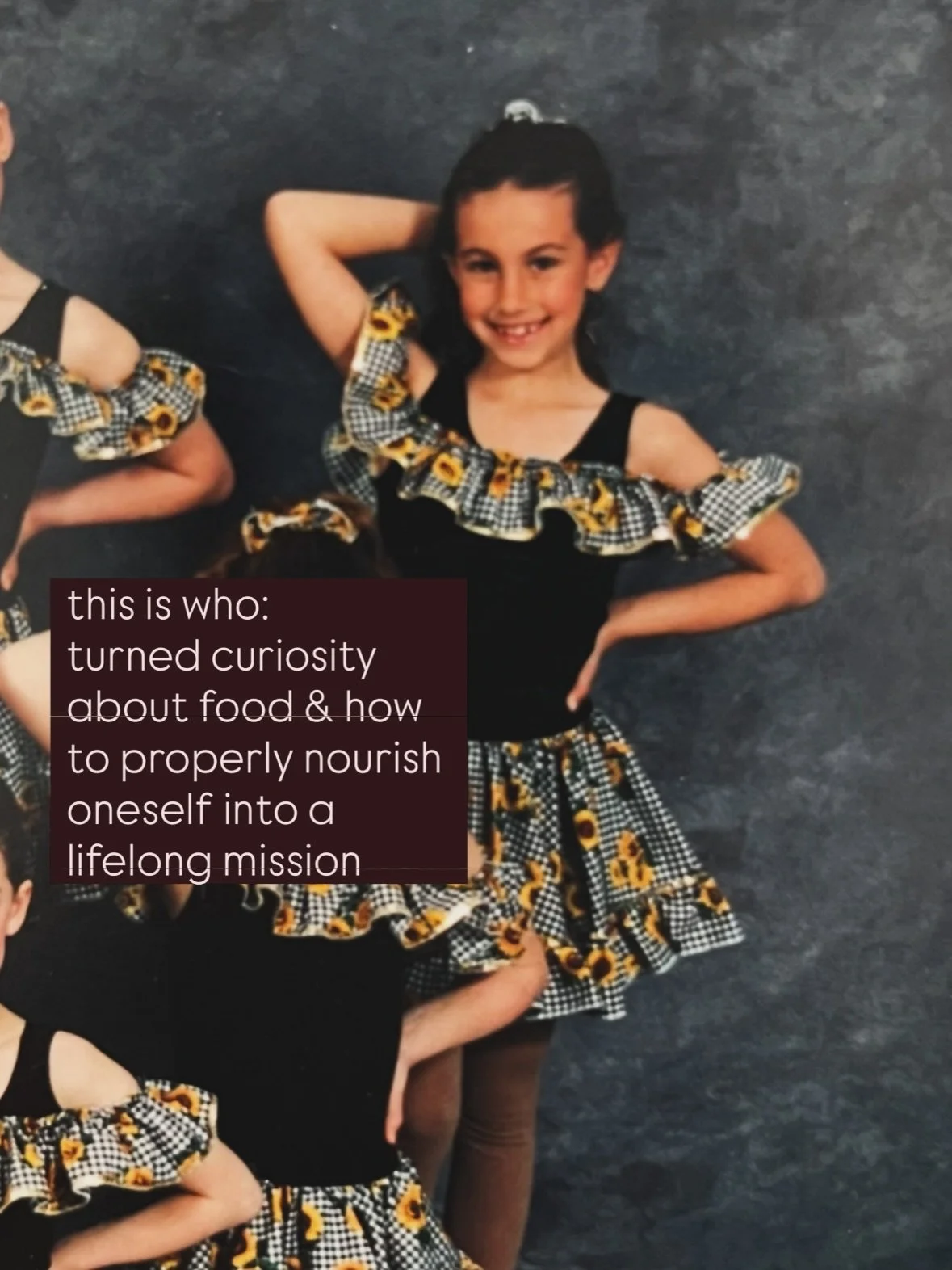 loving this trend&hellip;

behind every entrepreneur is a story. mine started with a curious little girl who always believed that food had the power to make people feel better. ❤️&zwj;🩹 

over a decade later; I&rsquo;m still building, still learning