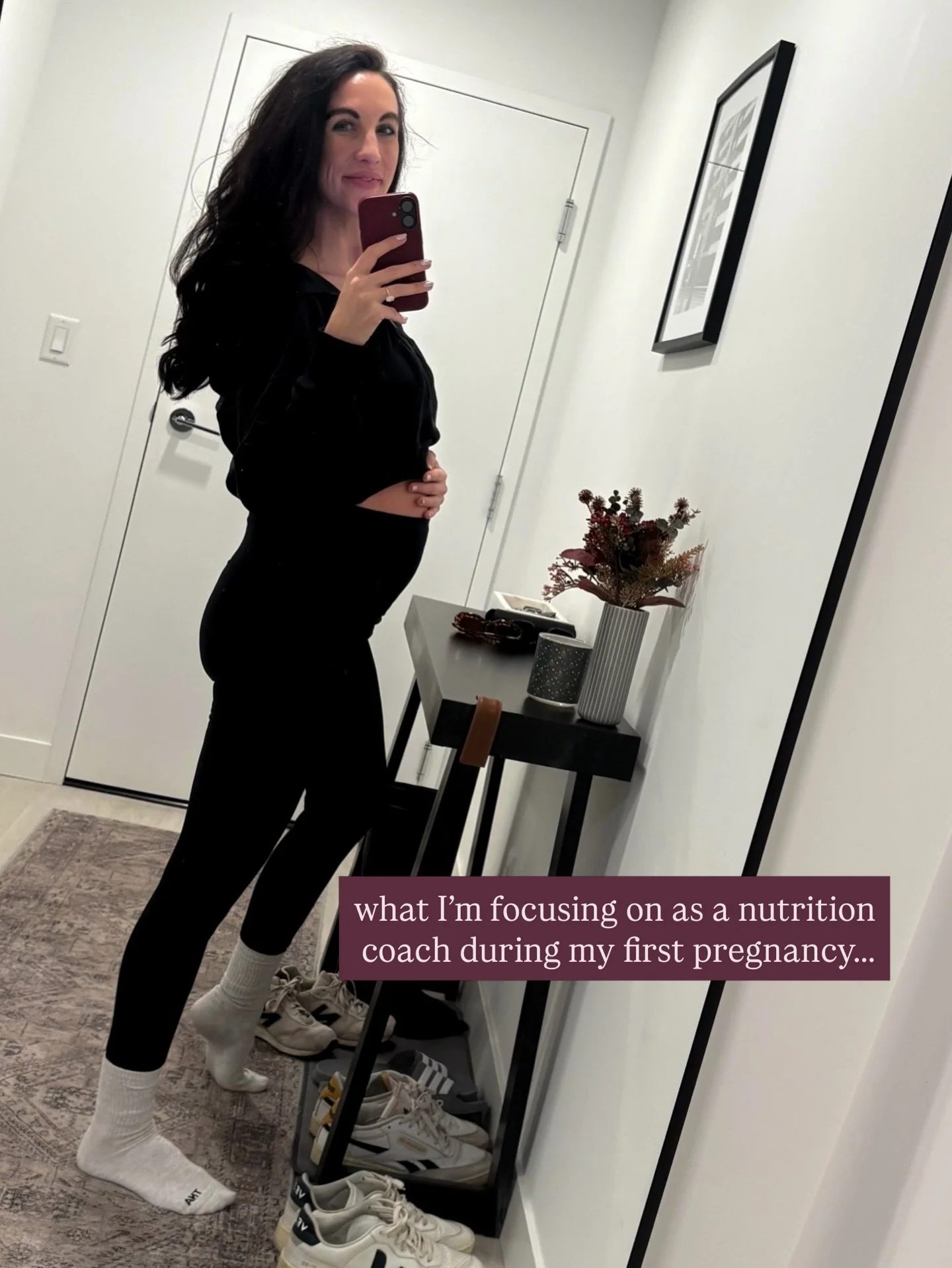 real talk: pregnancy has shifted my mindset in so many ways - not just as a nutrition coach, but as a woman 🚺

I&rsquo;ve been learning to tune into my body more &amp; redefine what &ldquo;healthy&rdquo; looks like to me in this season.

some days t