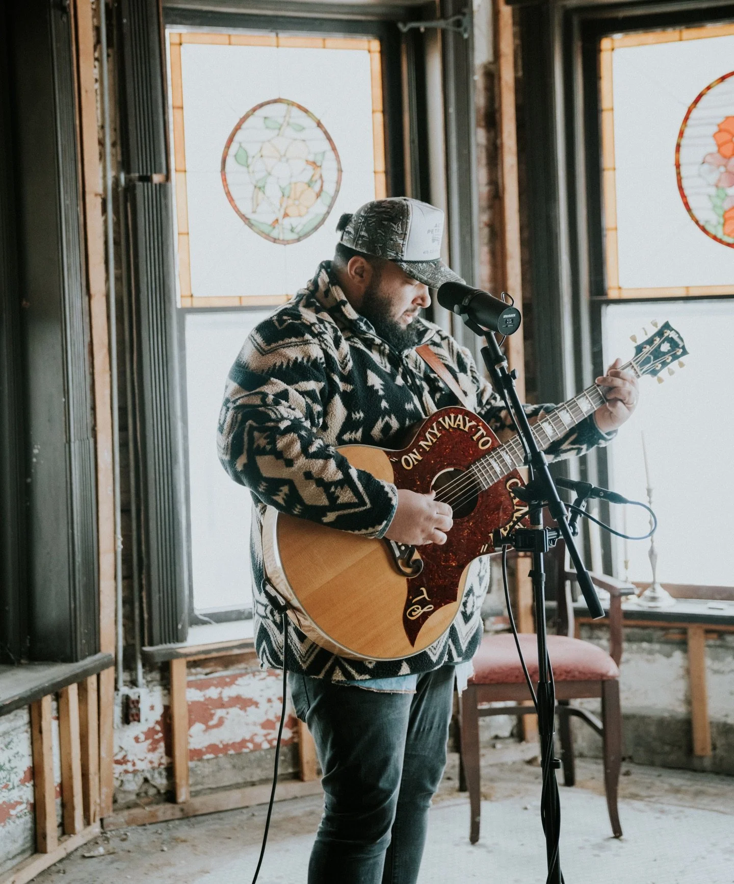 Honored to be part of the @echoesintheiron artist sessions at the Holly Hotel. Grateful for the space, the stories, and the people who made it special.