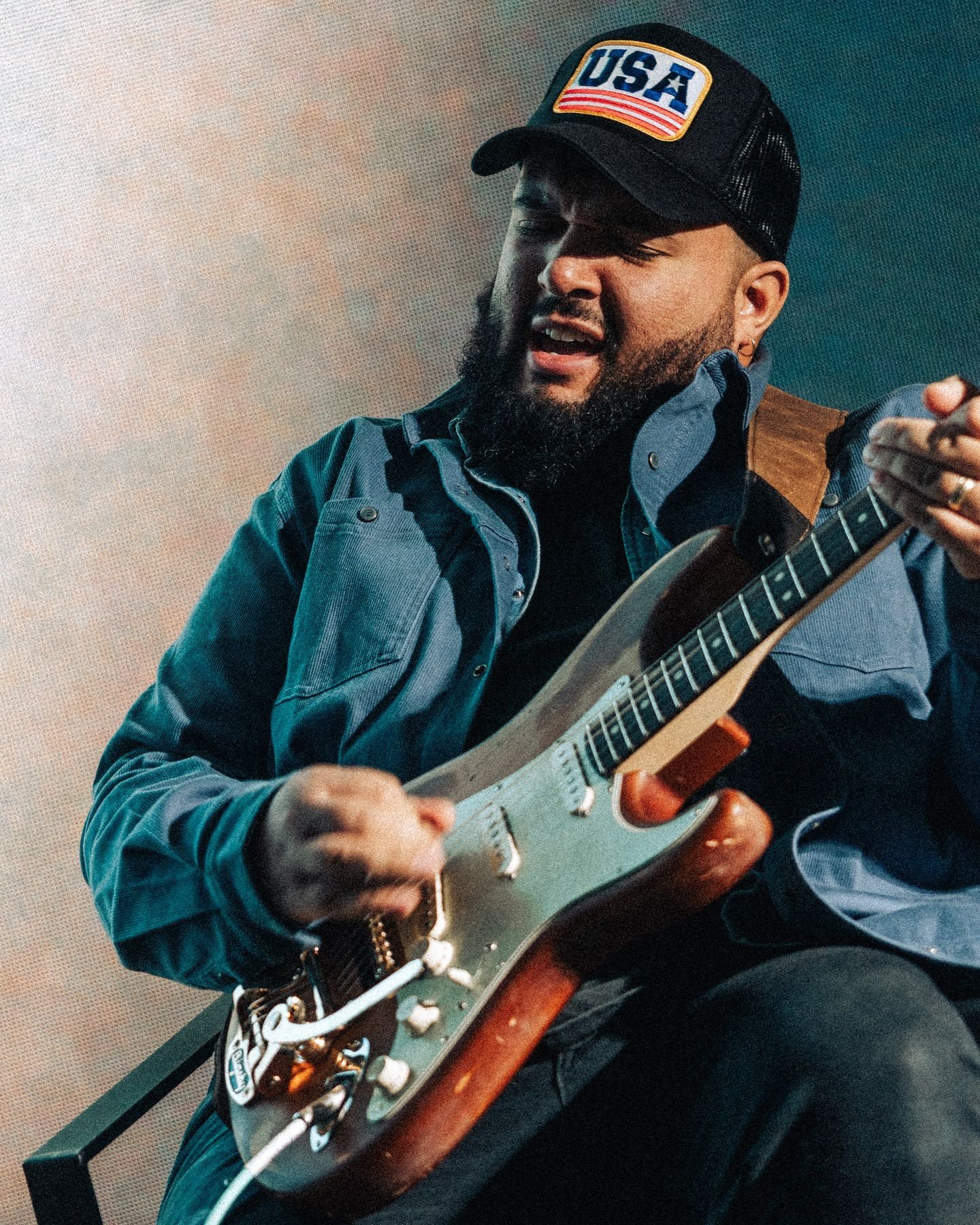 Grateful for these moments. Just me, the guitar, and the songs God's given me to share. There's something about stripping everything back that reminds me why I do this&mdash;it's never been about the production or the stage lights. It's always been a