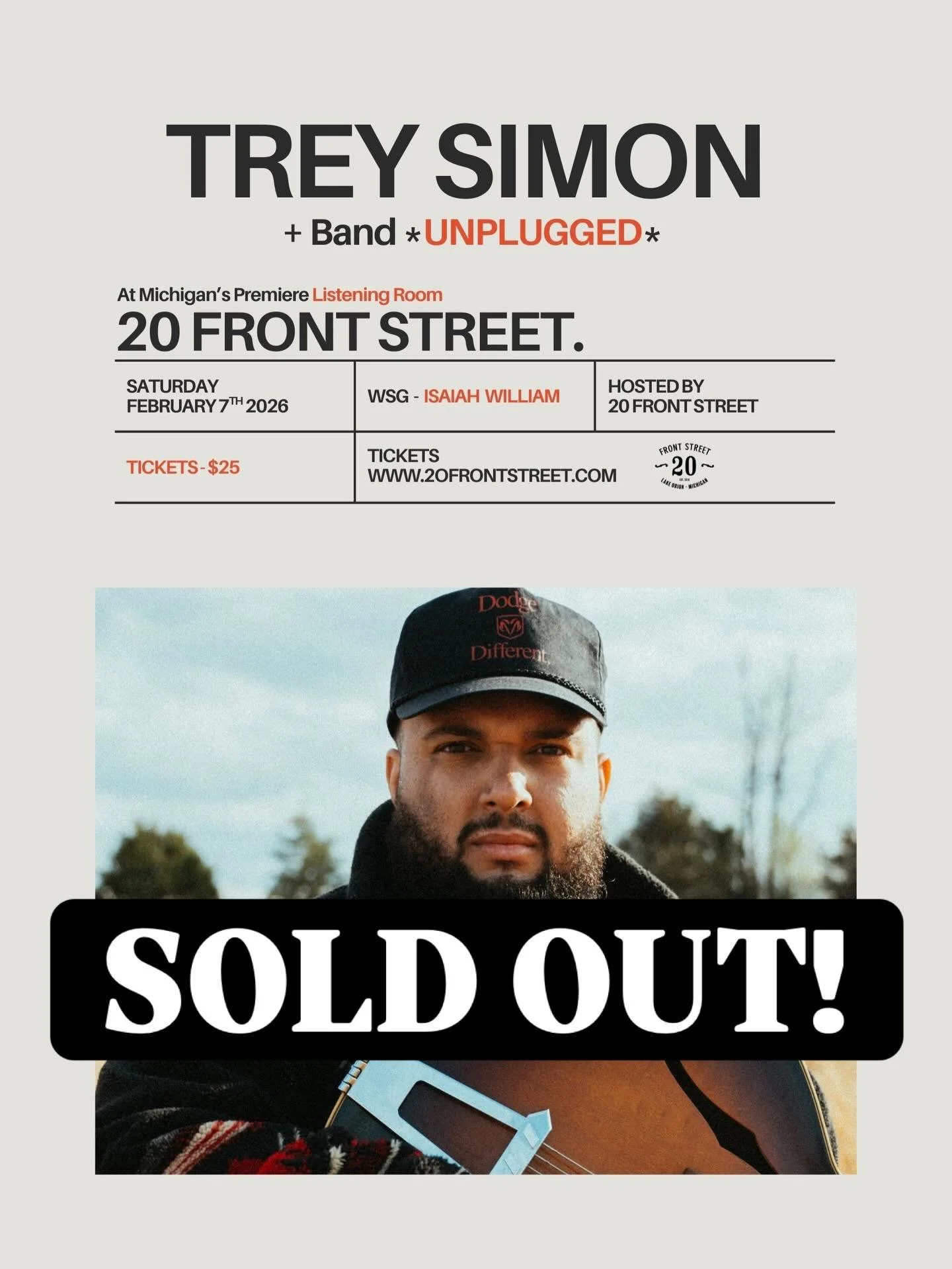 We&rsquo;re officially SOLD OUT at @20frontstreet !!
Looking forward to seeing you all ❤️🙏🏼